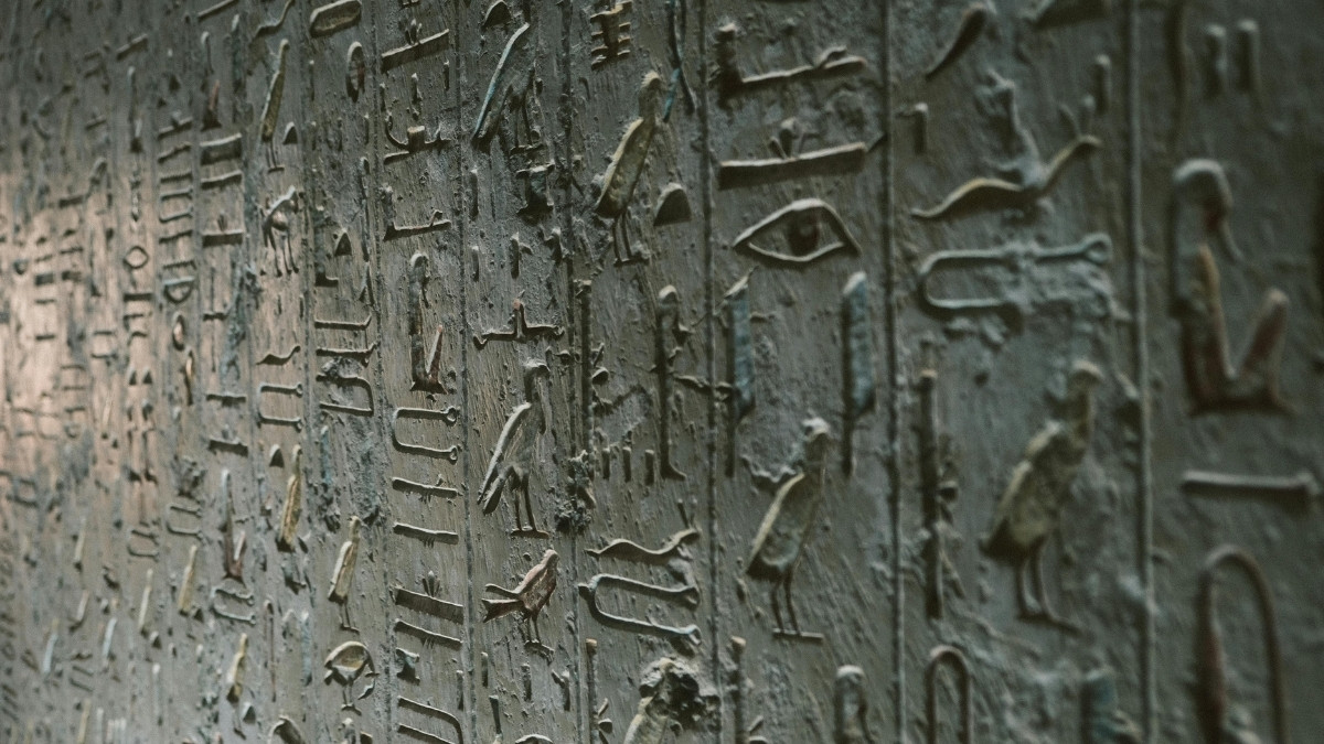 Ancient Egyptian Hieroglyphics Wall in Luxor Oldest professions in the world 