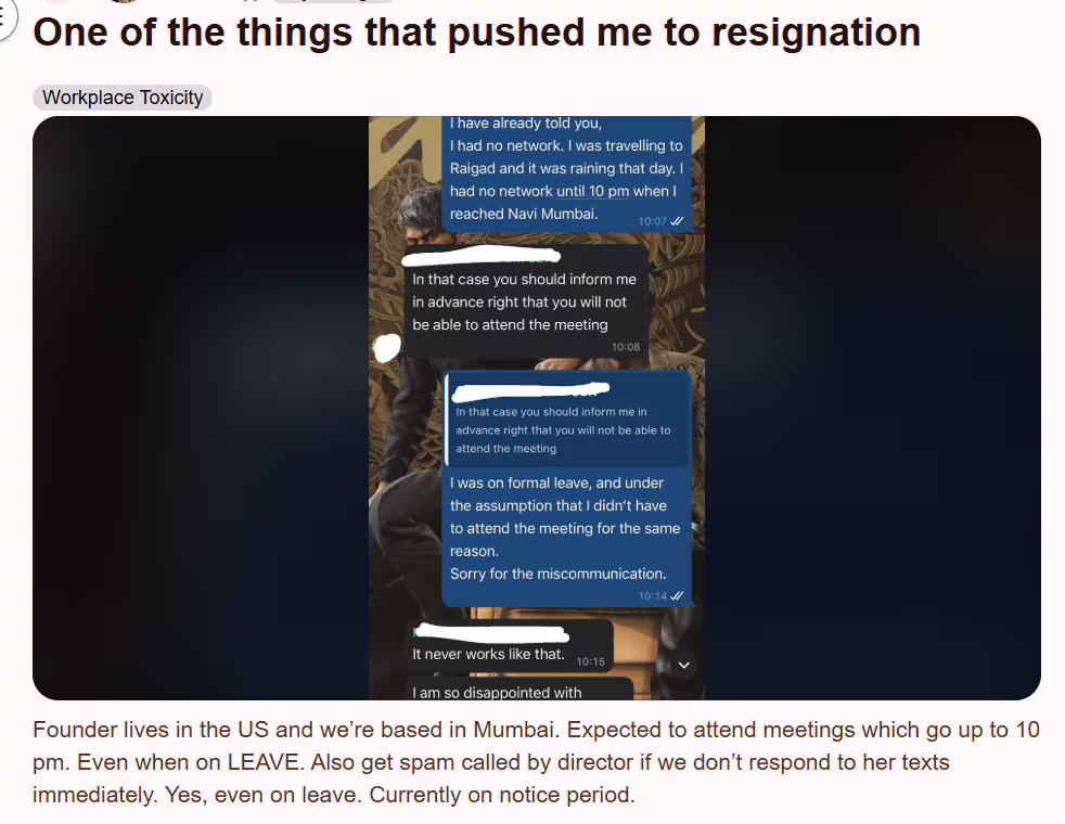 Screengrab of the Reddit post.(Reddit)