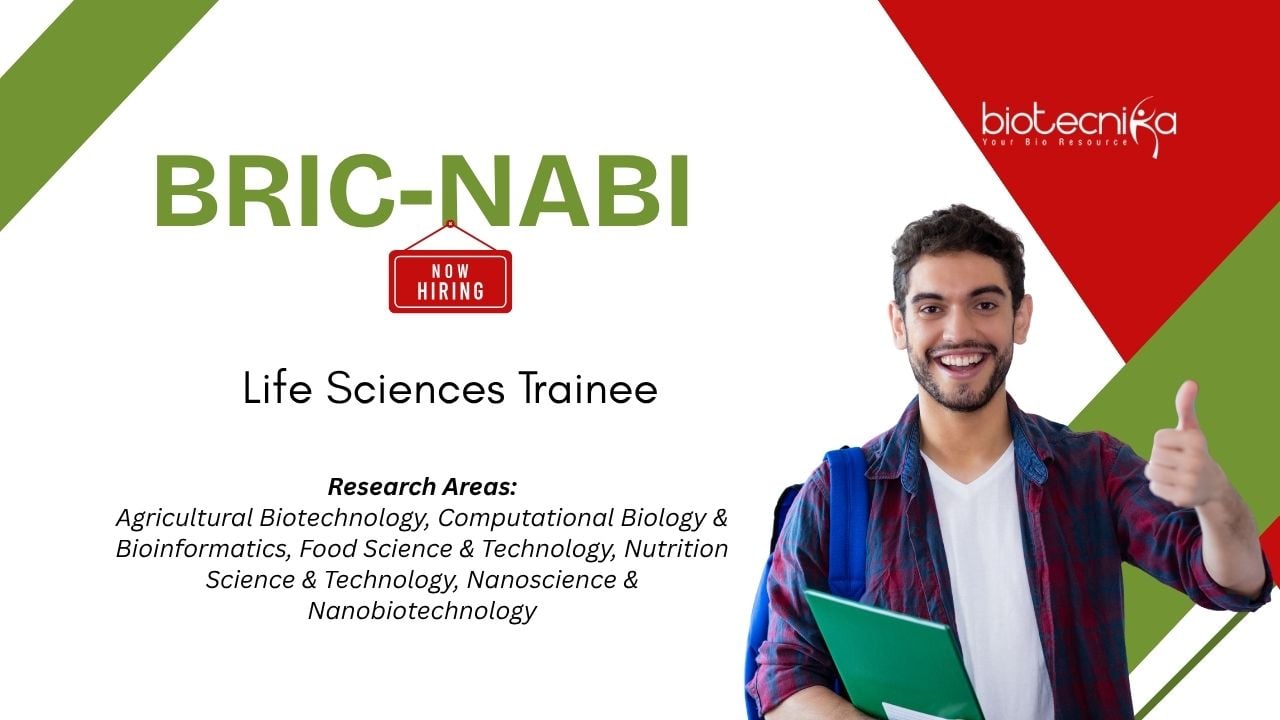 Research Training at BRIC-NABI | Life Sciences Trainee