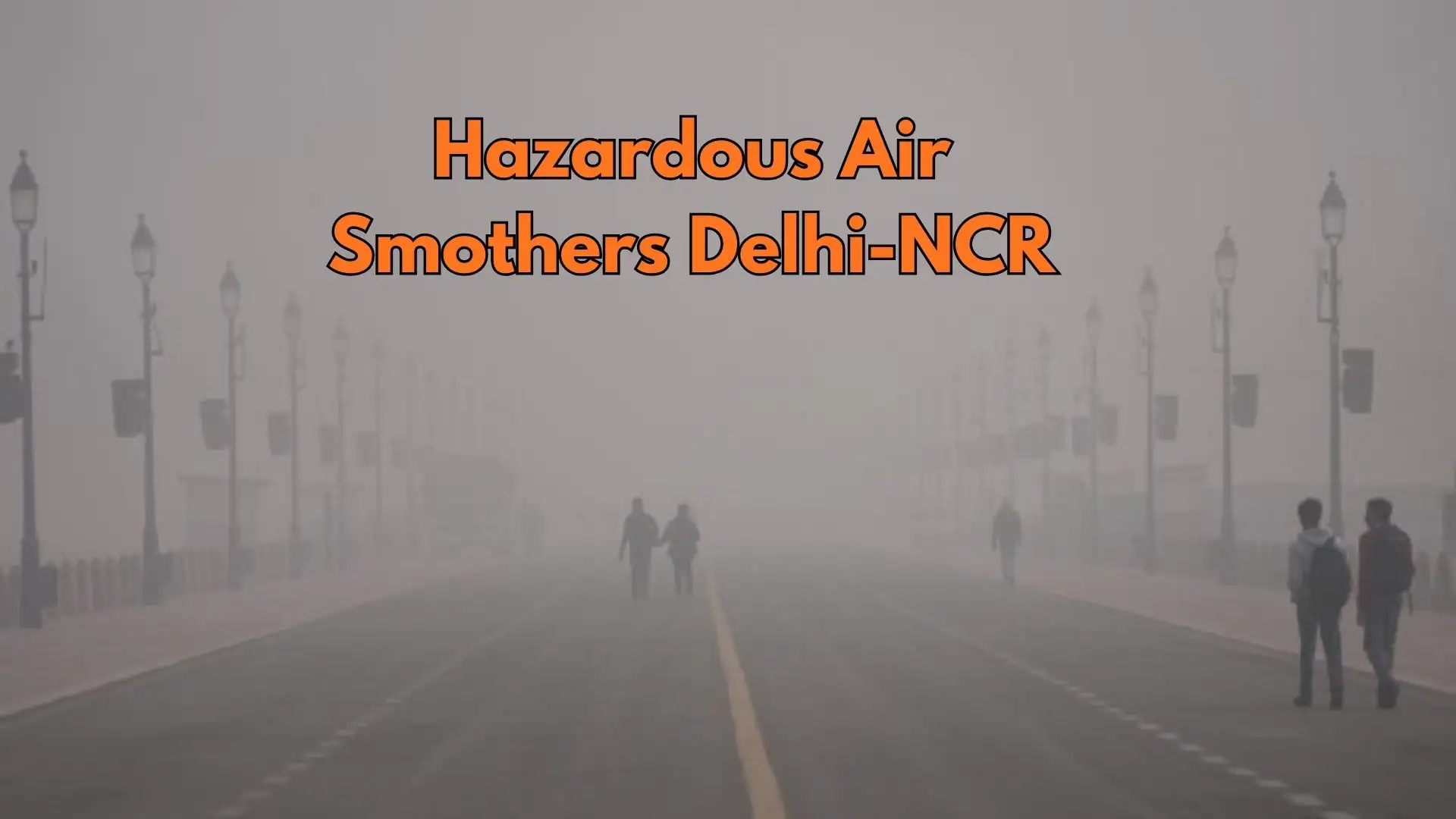 Delhi Enforces 50% Work-From-Home, Fuel Curbs as AQI Worsens