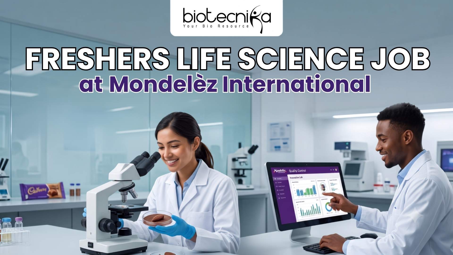 Freshers Life Science Jobs at Mondelēz International | Agriculture & Botany Graduates Apply