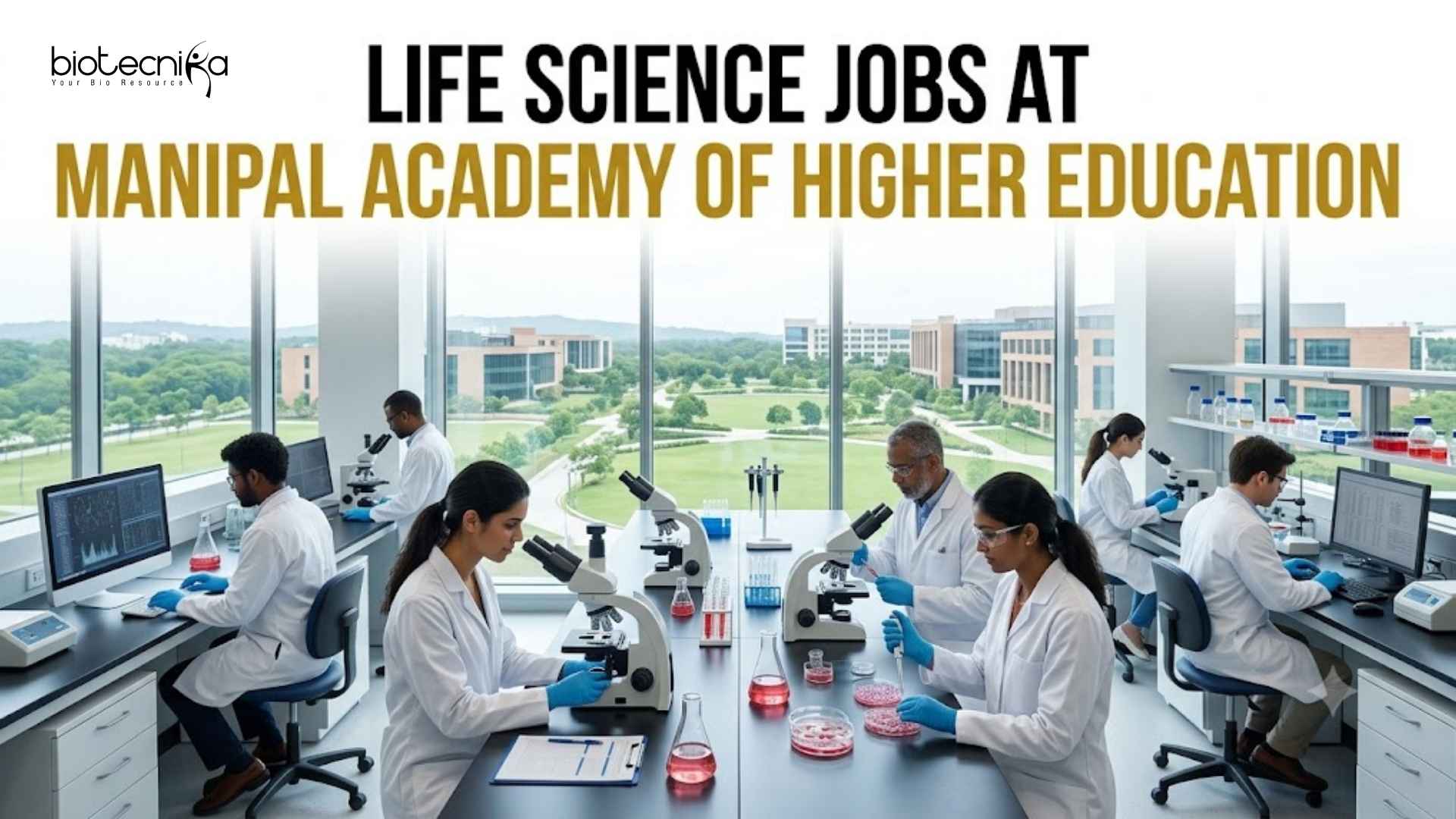 Manipal Recruitment 2026 | Life Science Jobs | Apply Now
