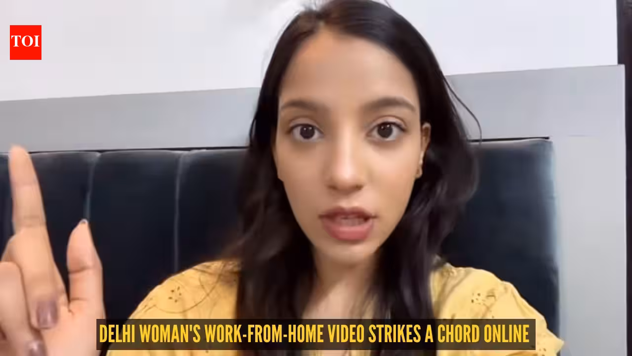 ‘My brother earns less but gets more respect’: Delhi woman's work-from-home video strikes a chord online |