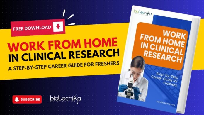 Download Free eBook – Work From Home Clinical Research Career Guide
