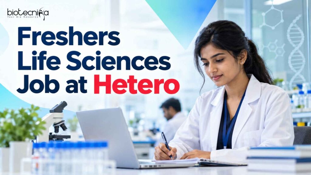 Freshers Job at Hetero | Microbiology Graduates Eligible | Apply Online