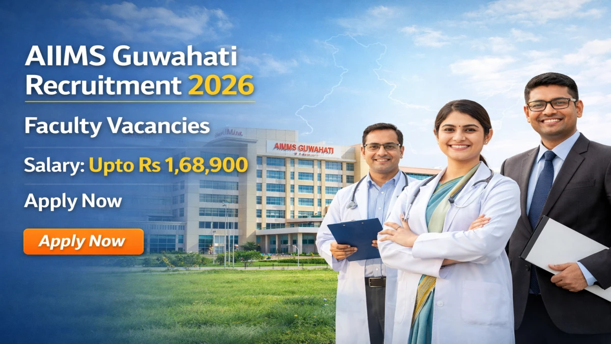AIIMS Guwahati Faculty Recruitment 2026