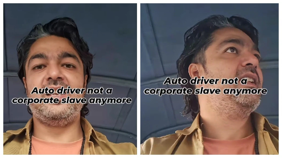 Bengaluru man quits corporate job to drive auto explains why in inspiring video