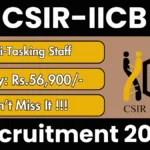 CSIR-IICB Multi-Tasking Staff Recruitment 2026