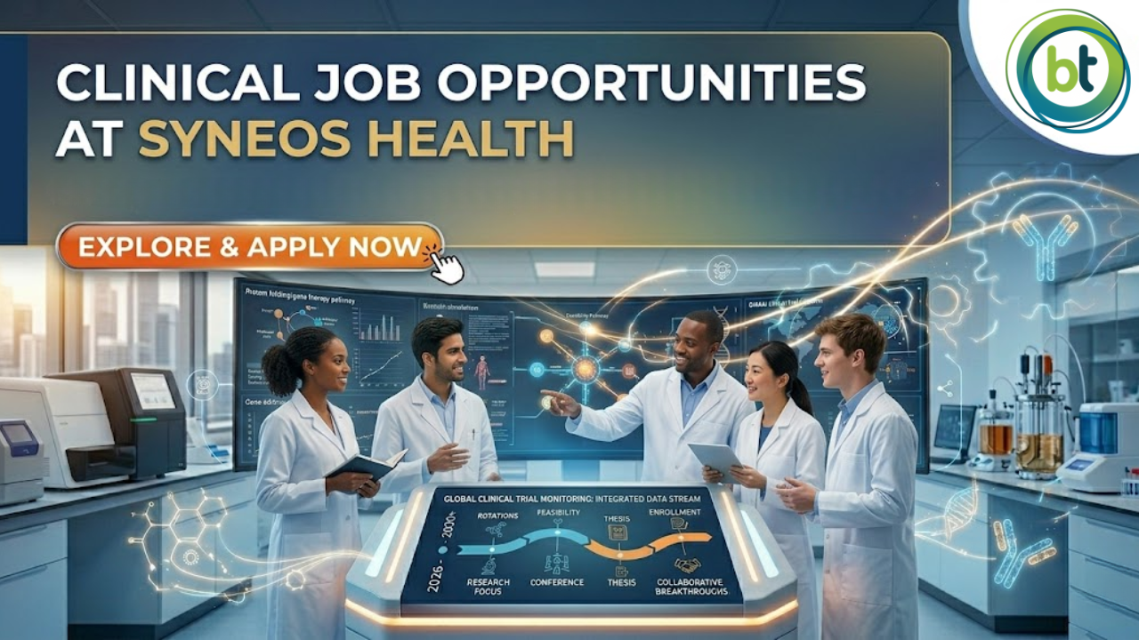 Clinical Job at Syneos Health | Life Sciences