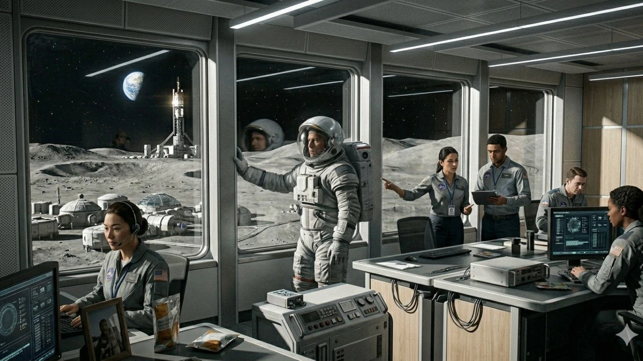 Dear readers... would you take a job on the Moon? Salary is high, cost is higher