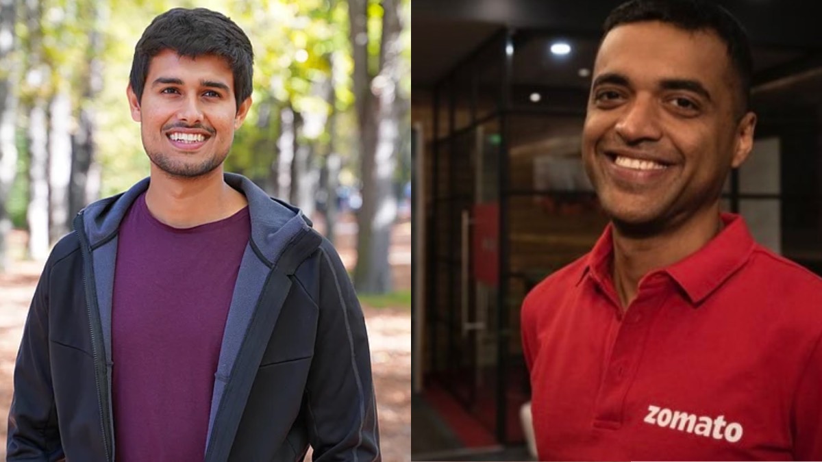 Deepinder Goyal Responds to Dhruv Rathee, Agrees To Share 'Fact Sheet' On Gig Workers' Average Hourly Earnings English Bombay Samachar