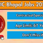 ESIC Bhopal Recruitment 2026 - Walkin for 11 Contractual Specialist Posts