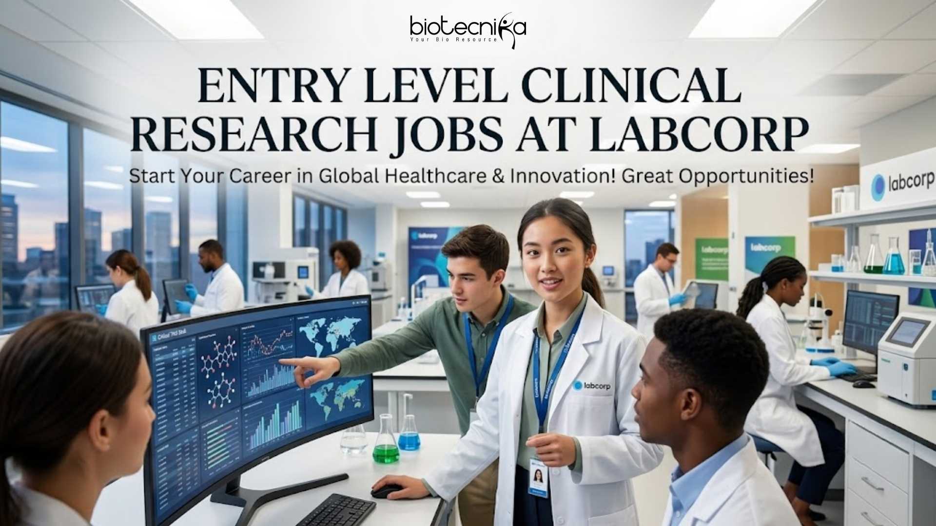 Entry Level Clinical Research Jobs at Labcorp