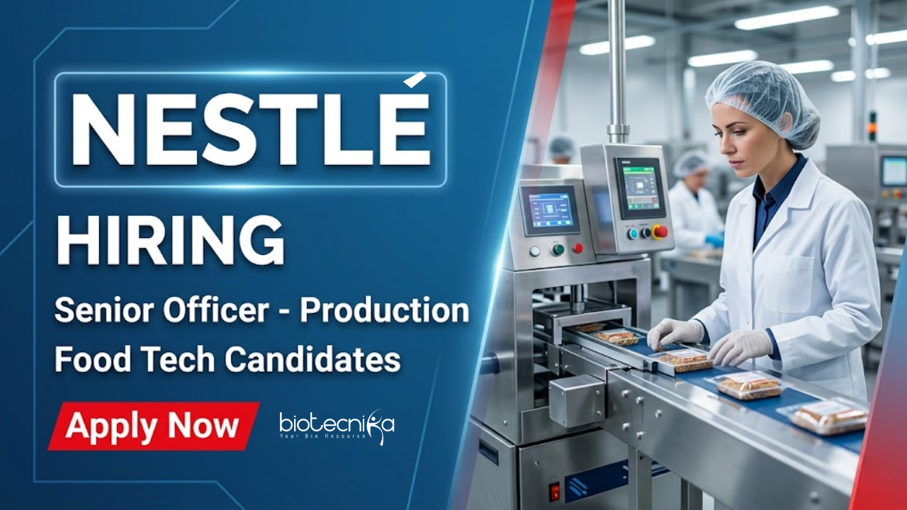 Food Tech Jobs | Nestle is Hiring