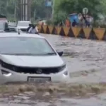 Heavy rain triggers waterlogging in Gurugram, work from home advisory issued