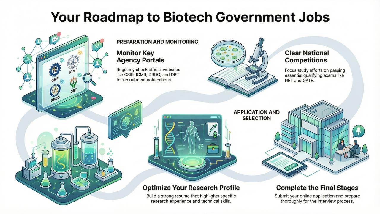 Highest Paying Government Jobs for Biotech Students in India