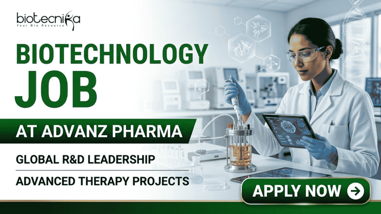Hybrid Biotechnology Job At ADVANZ PHARMA
