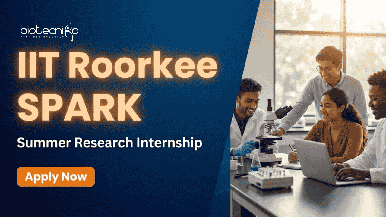 IIT Roorkee SPARK 2026 - Summer Research Internship Program