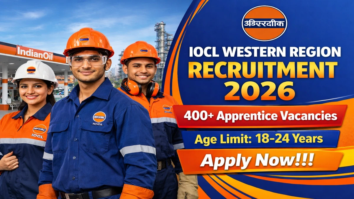 IOCL Western Region Apprentice Recruitment 2026