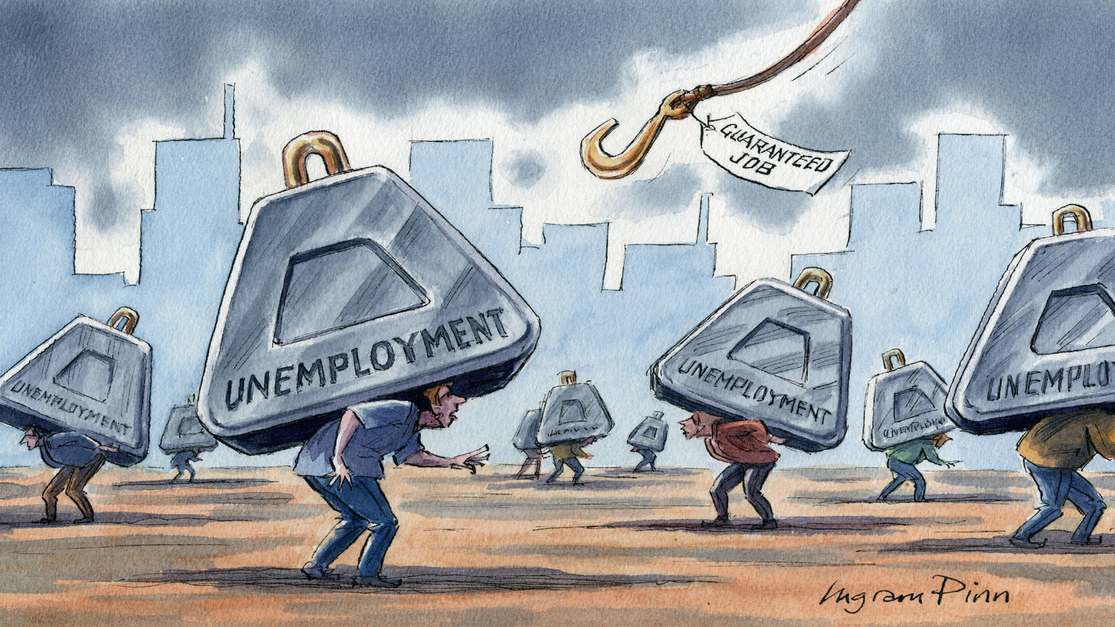Unemployment — One of the biggest problems faced in India. 