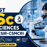 Latest BSc Life Sciences Job at CSIR-CSMCRI