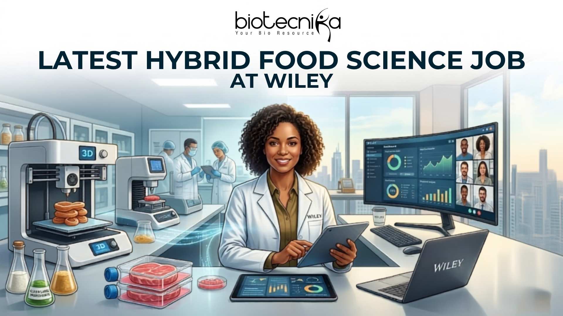 Latest Hybrid Food Science Job at Wiley
