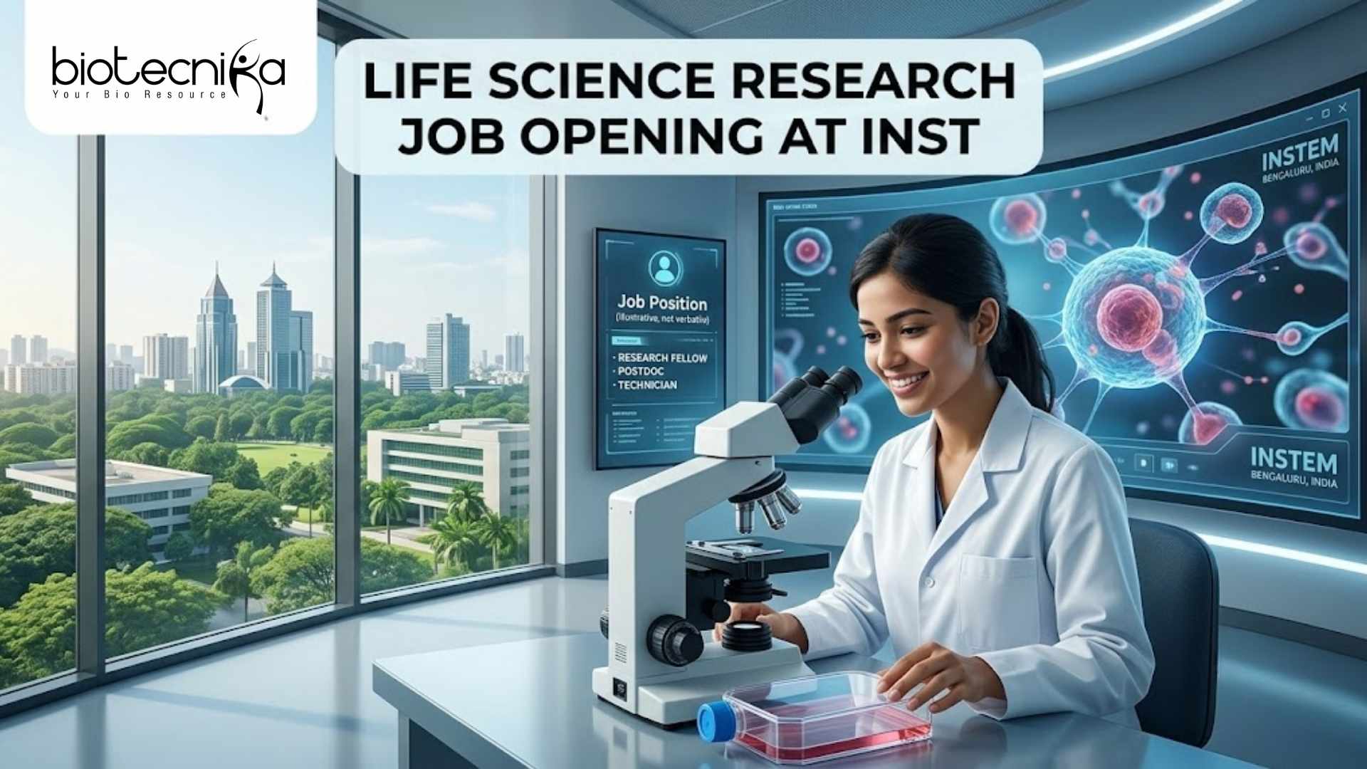 Life Science Research Job Opening at INST
