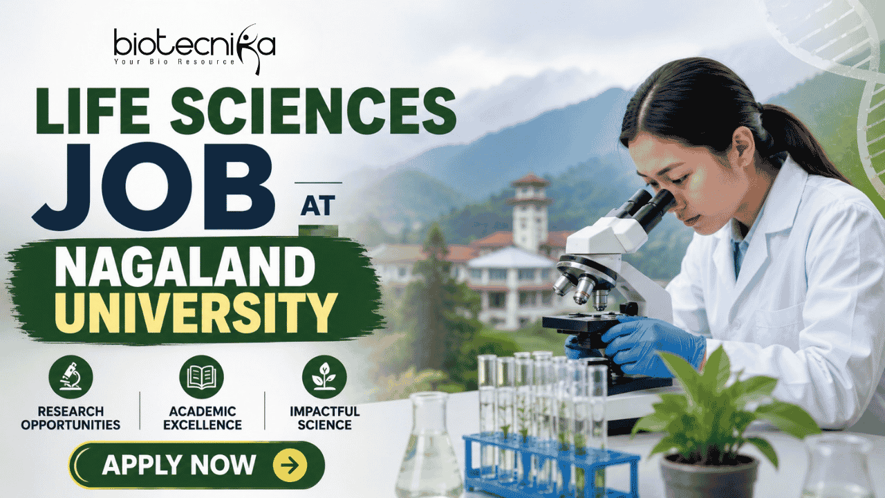 Life Sciences Job at Nagaland University