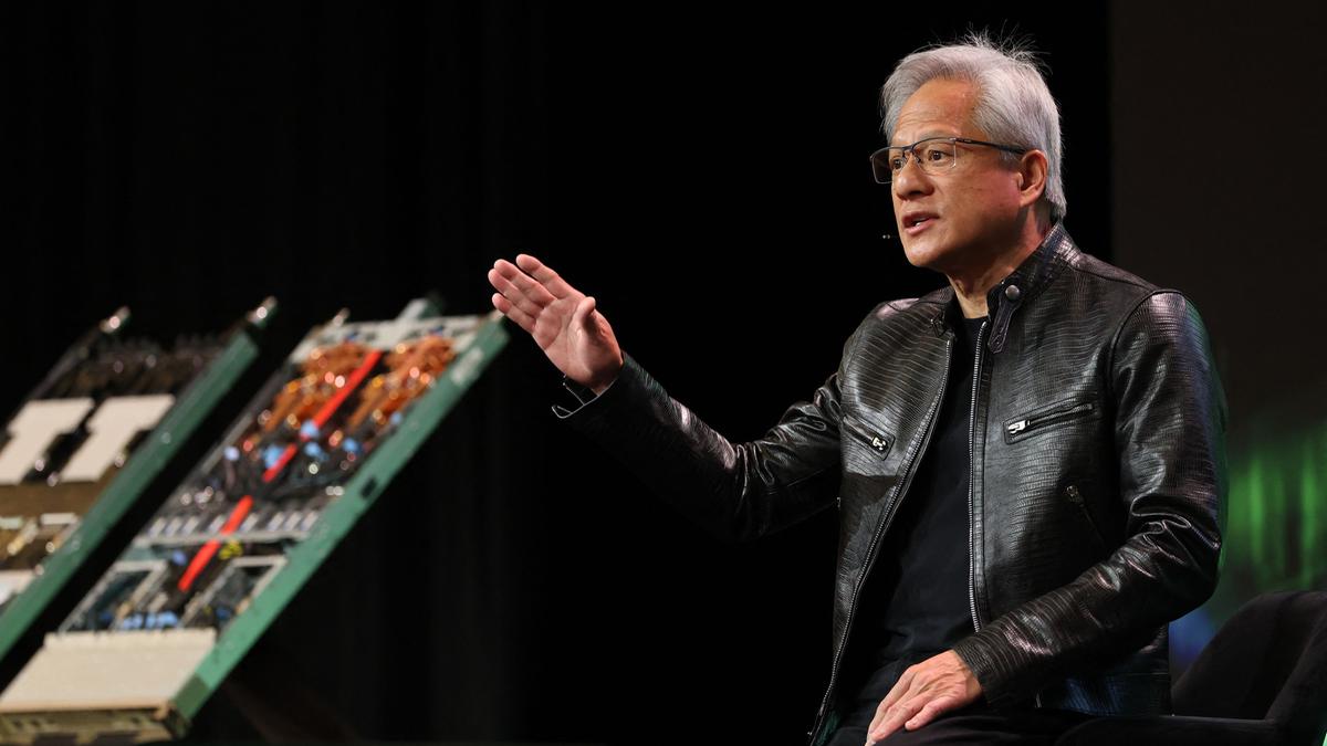 Nvidia CEO challenges fears over automation