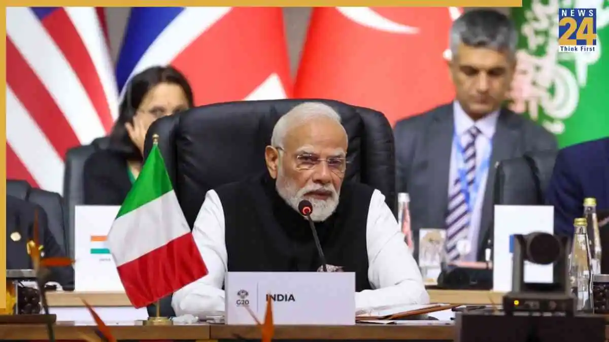 PM Modi urges shift from 'Jobs of Today' to 'Capabilities of Tomorrow', calls for Global Framework on Talent Mobility News24 -