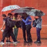 Police issues 'work-from-home' as rain inundates Gurugram