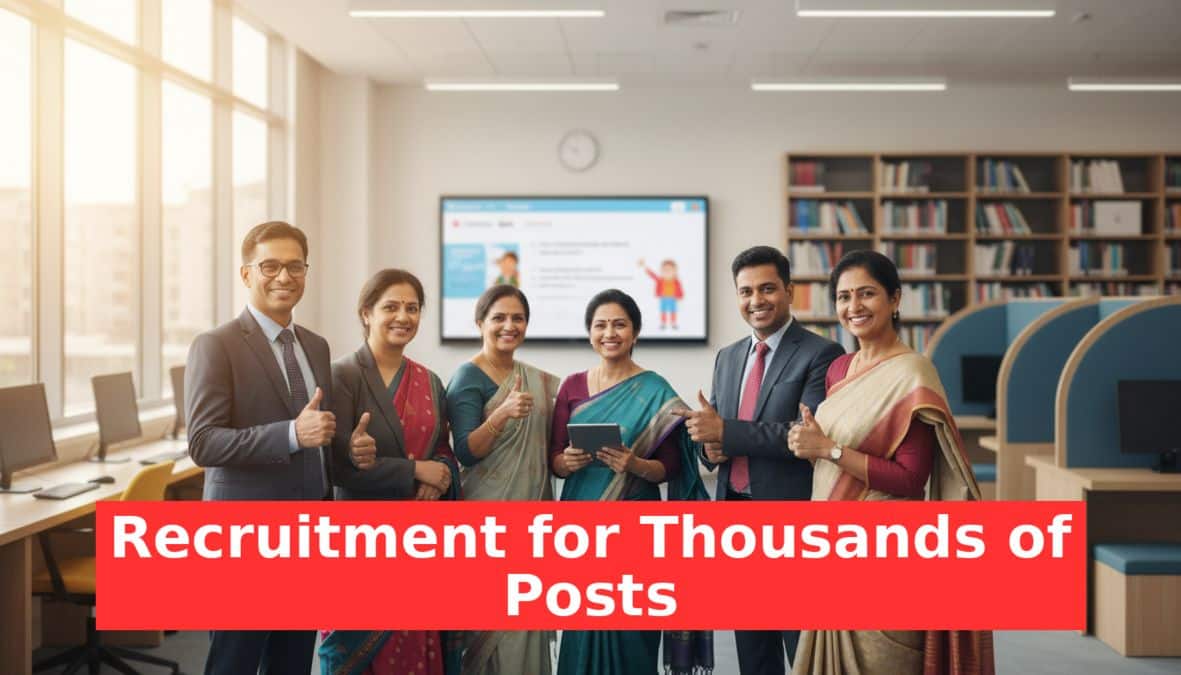 Recruitment for Thousands of Teacher and Staff Posts! Huge Job Opportunity in Kendriya and Navodaya Vidyalayas, Application Started