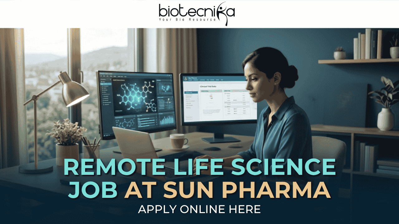 Remote Life Science Job at Sun Pharma