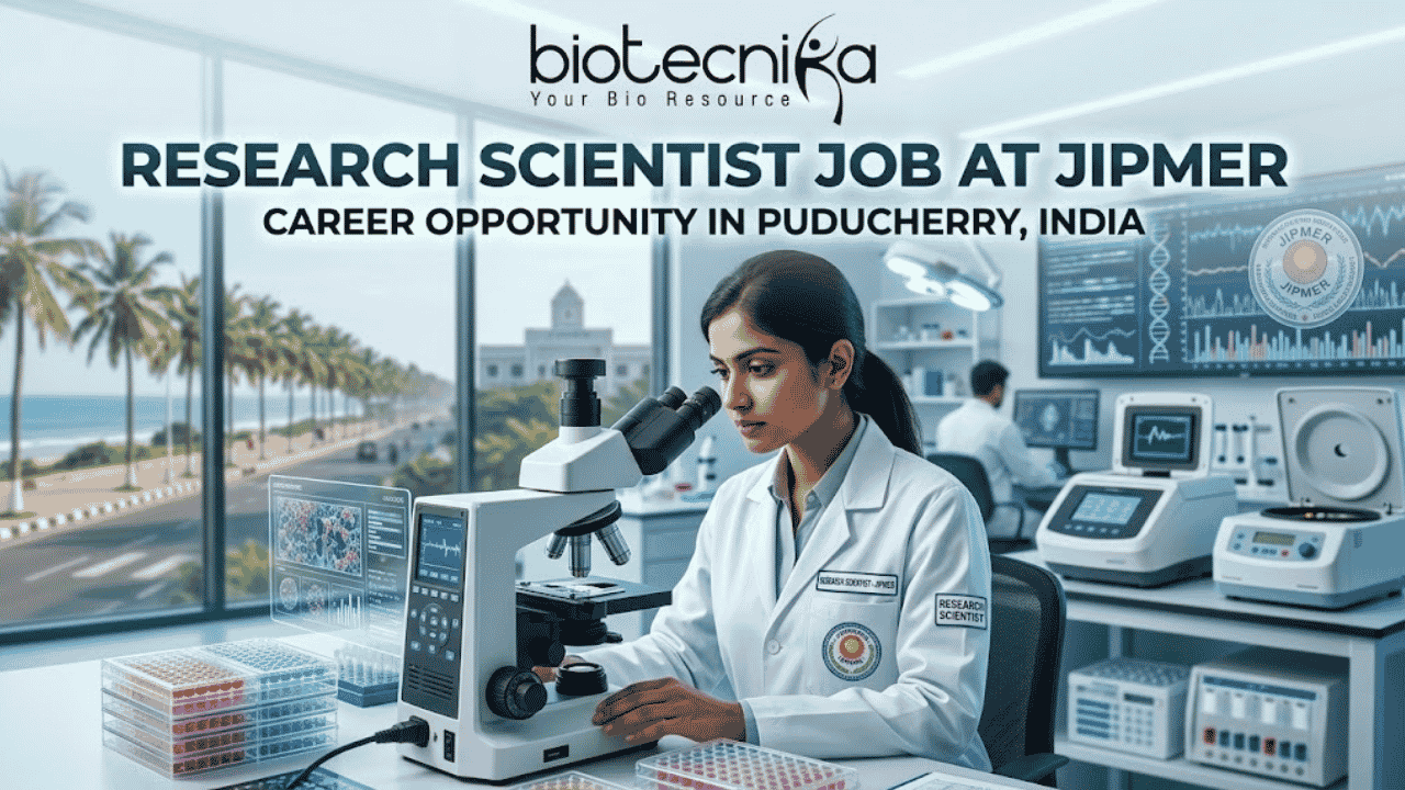 Research Scientist Job at JIPMER