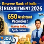 Reserve Bank of India RBI Assistant Recruitment 2026