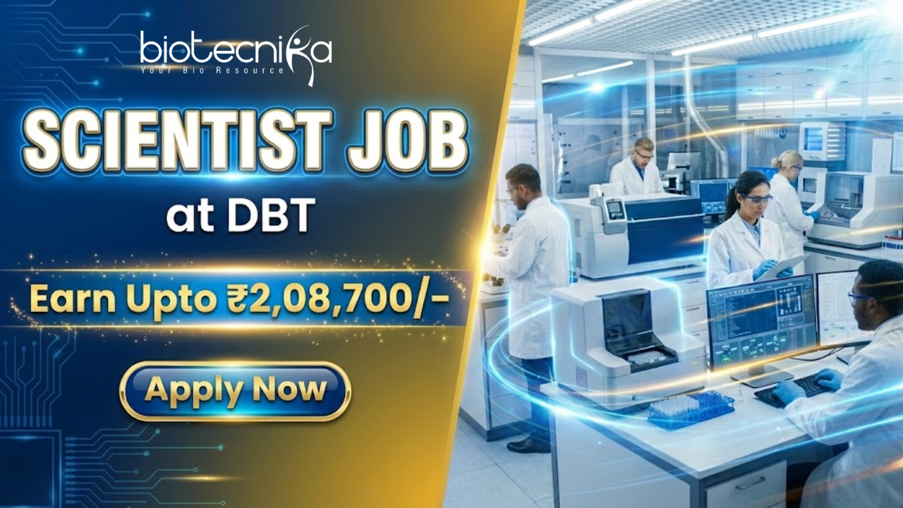 Scientist Job at DBT | Life Sciences