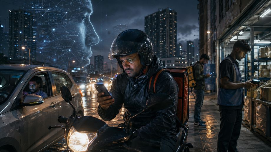 The Hidden Bosses in India's Gig Economy: AI, Apps and Worker Rights