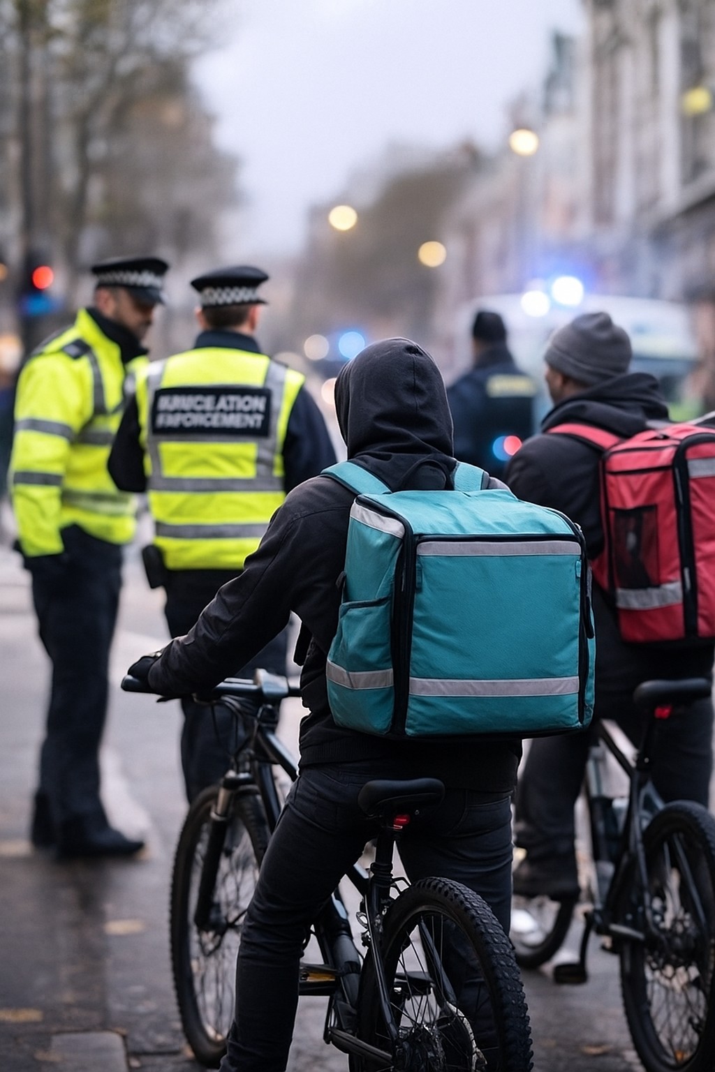 UK to Deport 60 Delivery Riders After Gig Economy Crackdown