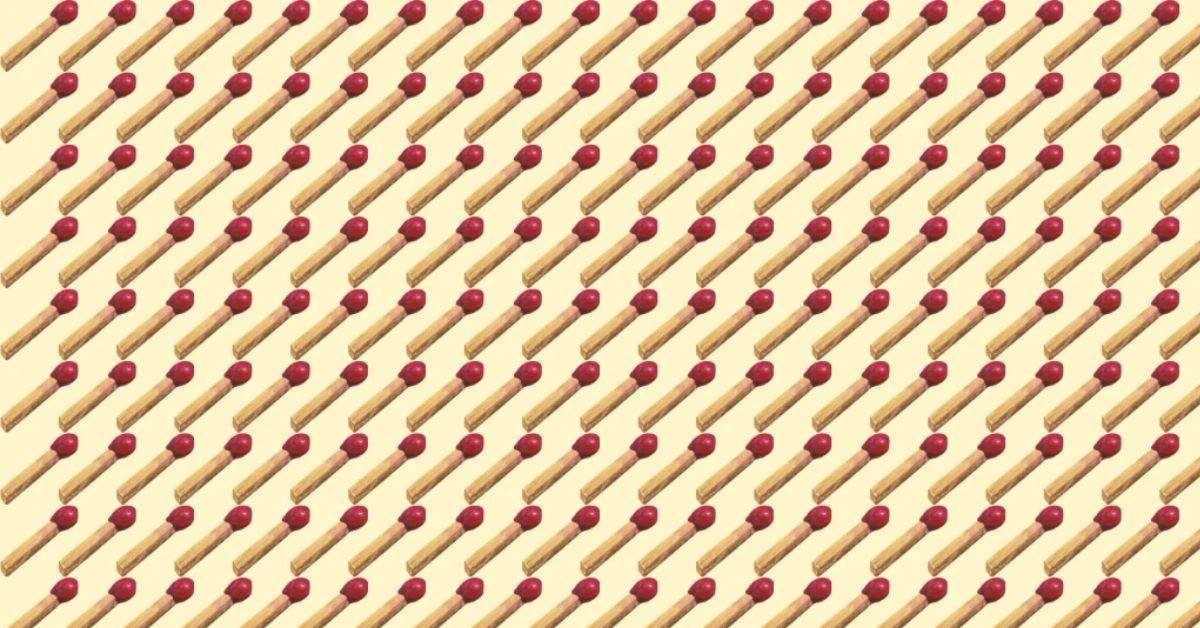Do You Possess An IQ of 151 to Find the Hidden Odd Matchstick in this Brain Teaser IQ Test?
