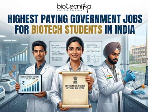 Highest Paying Government Jobs for Biotech Students in India