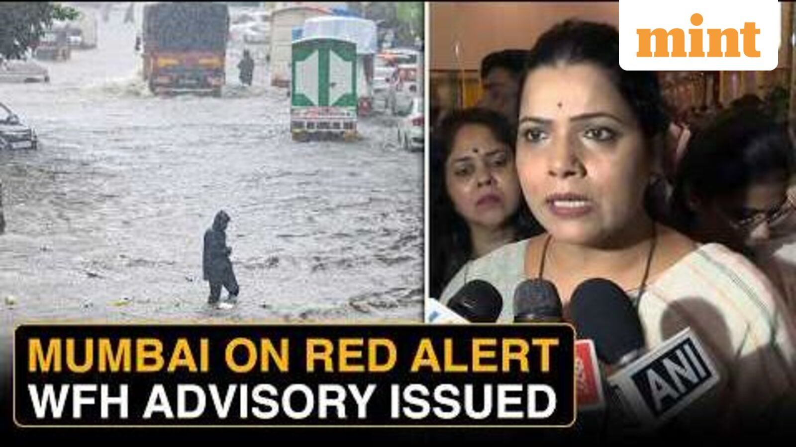 Mumbai On High Alert: Work From Home Advised Amid Flooding, Landslides | Mumbai Rain News
