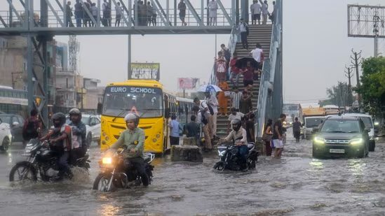 Work from home advisory in Gurugram after heavy rain gridlocks roads, expressways