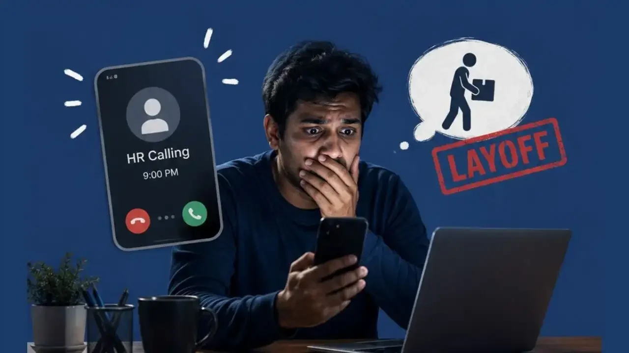 Indian engineer’s ordinary day ended with a 9 PM HR call and sudden layoff news