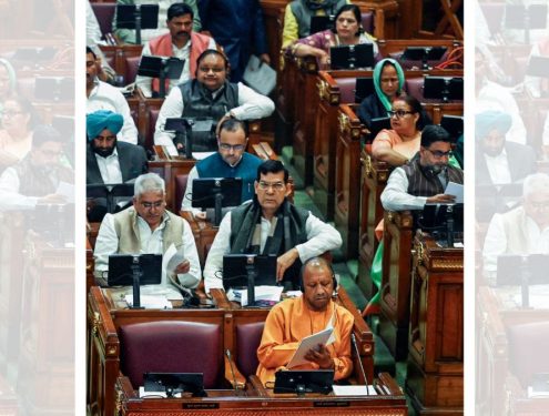 7 lakh jobs created, Rs 50 lakh-cr investments bagged, says UP CM. Oppn flags MoU-reality gap