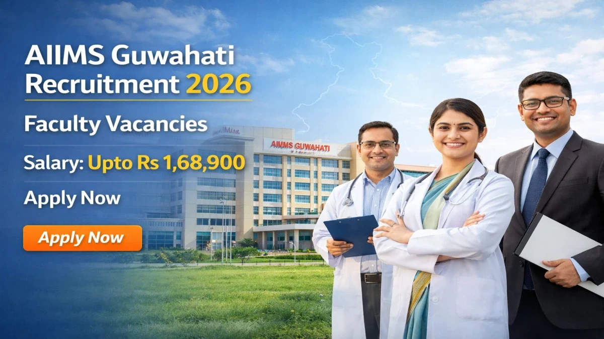 AIIMS Guwahati Faculty Recruitment 2026