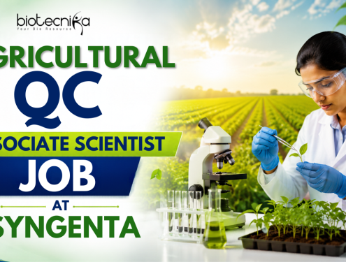 Agricultural QC Associate Scientist Job at Syngenta | Apply Online Now