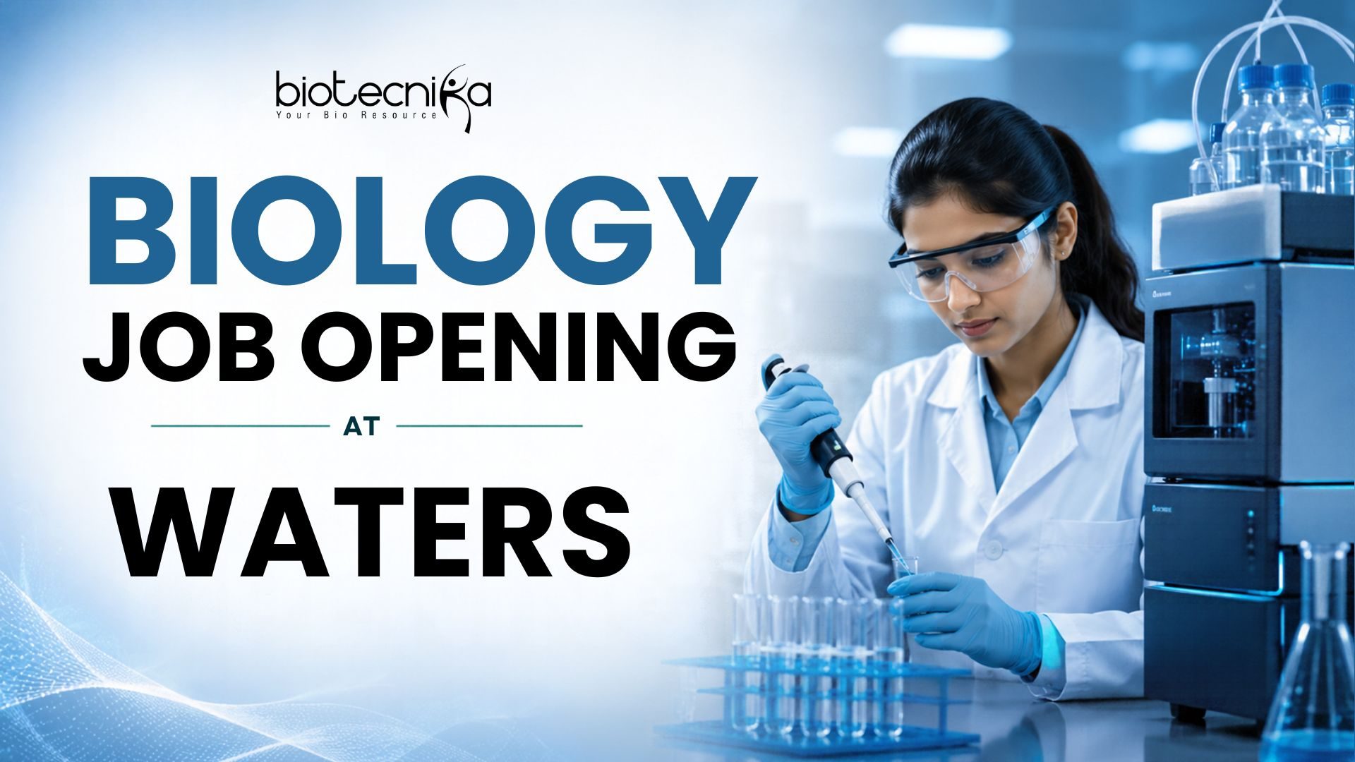 Biology Job Opening at Waters Corporation