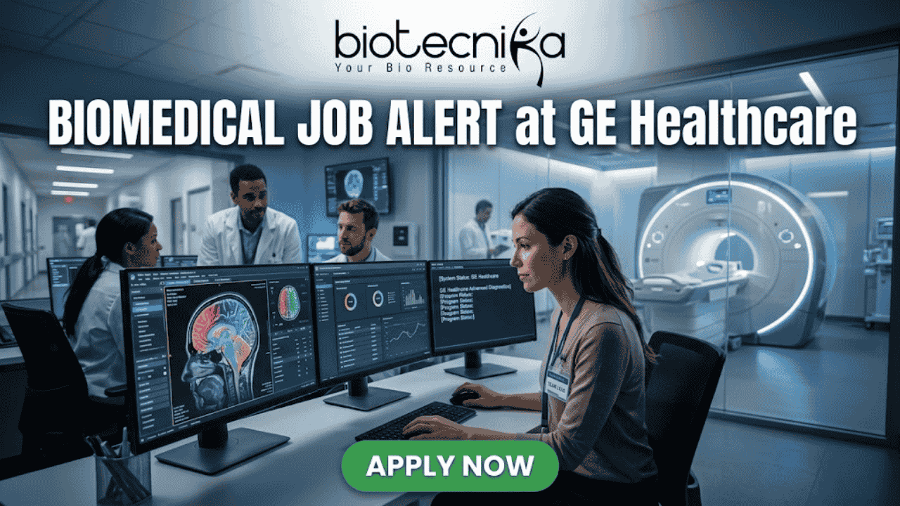 Biomedical Job at GE Healthcare