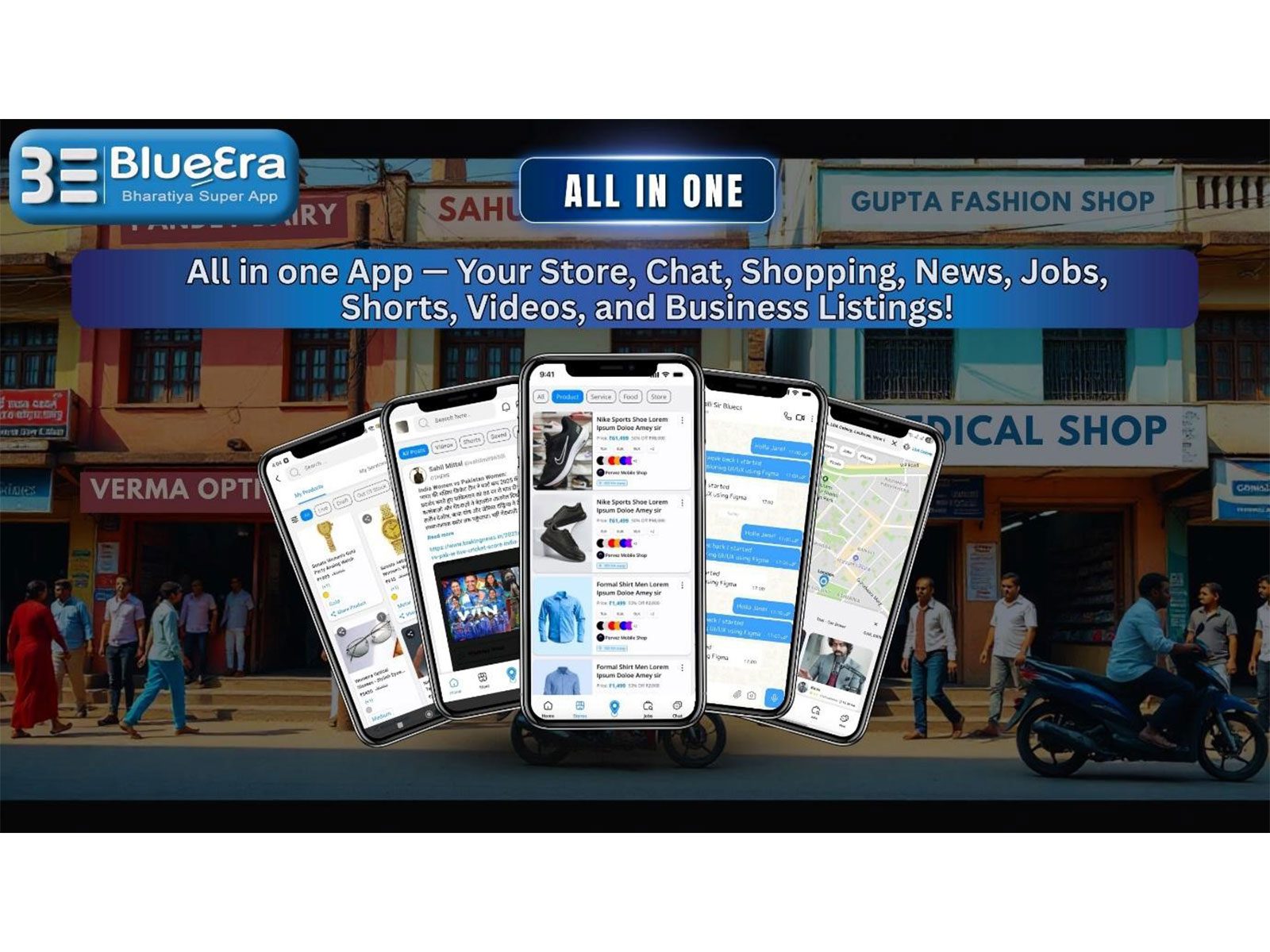 BlueEra Super App Bets on Hyperlocal Growth, Aims to Empower Local Businesses and Gig Workers