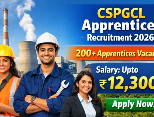 CSPGCL Apprentices Recruitment 2026 - Apply Offline for 245 Posts